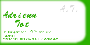 adrienn tot business card